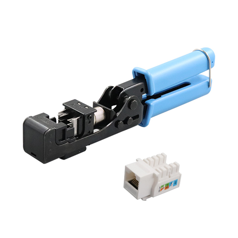 Обжимной инструмент для сетевого модуля Keystone RJ45 с пониженной скоростью для угла 90 градусов PX-T-FN