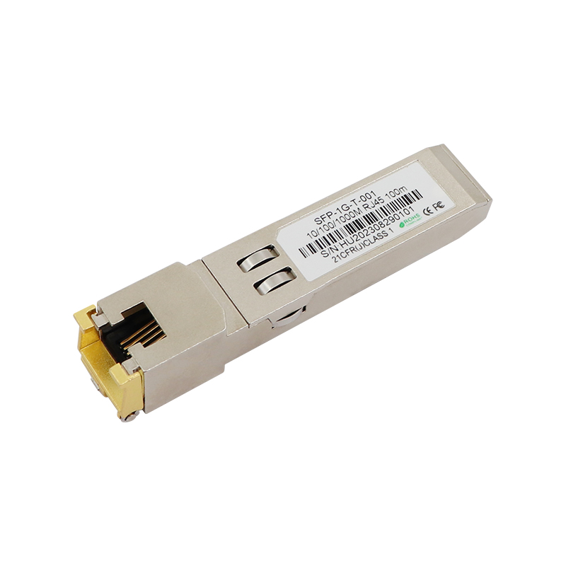 SFP 10/100/1000M RJ45 100м