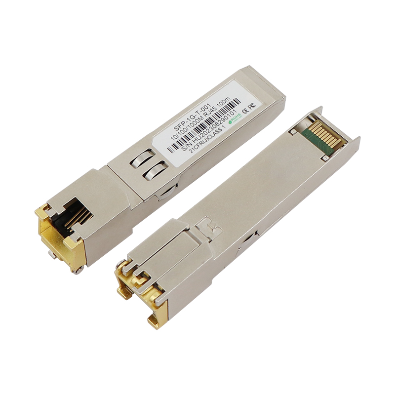 SFP 10/100/1000M RJ45 100м