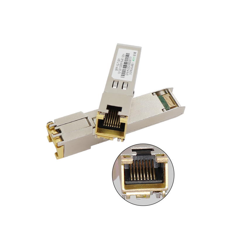 SFP 10/100/1000M RJ45 100м