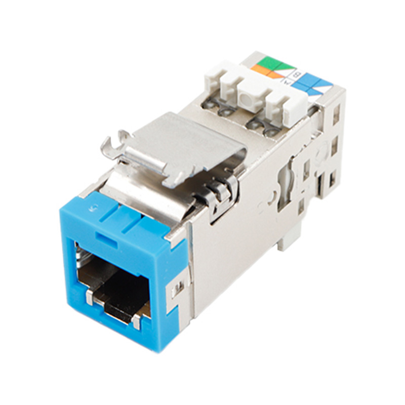 Cat6 из чистой меди с золотым FTP-сетевым разъемом Keystone